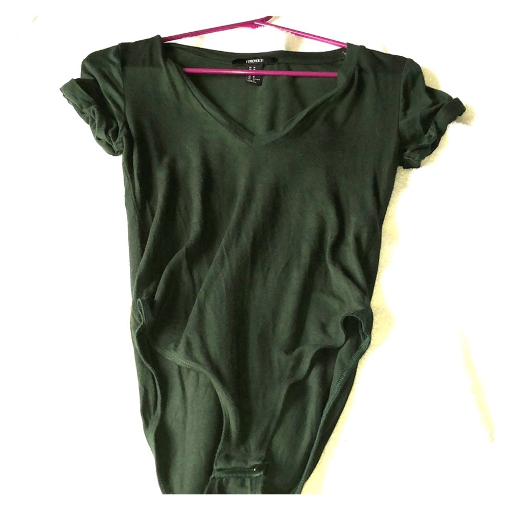 Forever 21 vneck bodysuit!